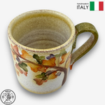 【SOLO Vintage】Modigliani Italian Pottery 380ml Mug Coffee Mug Wine Mug Autumn Leaves Series Handmade Made in Italy, , large