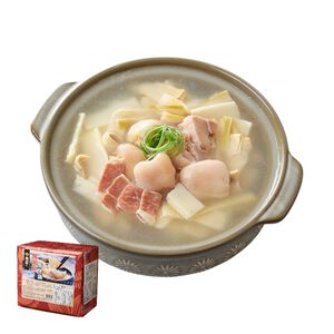 Rich marinated pork bone hot pot