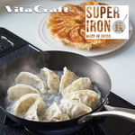 【vitacraft】日本製窒化鐵 無塗層單柄鐵製平底鍋 24cm(Super Iron系列), , large