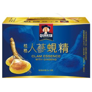 Quaker Clam Essence with Ginseng 68mlx15