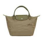 LONGCHAMP S號短把LE PLIAGE GREEN摺疊水餃包/朝鮮薊色, , large