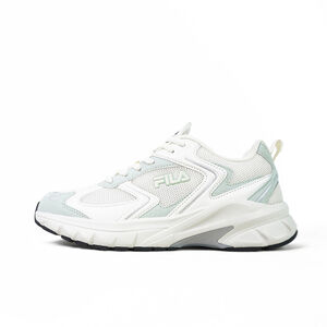 Kixpress-Fila Serpentuate 女 運動休閒鞋 舒適 穿搭 白綠 [5-J303Z-161]