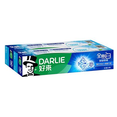 好來全亮白牙膏-清新薄荷