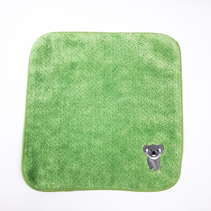 embroidered towel animal koala