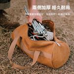 【Treewalker露遊】 40公分圓筒露營工具包 營釘包 地釘收納包 露營配件雜物收納包 黑, , large