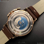 [星晴錶業]GiorgioFedon1919手錶,46mm,GF00007寶藍色錶面玫瑰金錶殼咖啡色真皮皮革錶帶款, , large