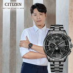 CITIZEN 星辰 韋禮安配戴款 月相 超級鈦 光動能電波萬年曆手錶 BY1006-62E, , large