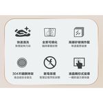 【Glolux】小白金3.5L晶鑽氣炸鍋 玻璃氣炸鍋 氣炸鍋 烘培紙, , large