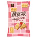 新貴派mini夾心餅乾-清甜草莓口味124g, , large