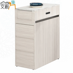 【文創集】寶亞雙色1.3尺四抽中島桌櫃(客約商品), , large