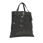 ISSEY MIYAKE BAO BAO LUCENT 6x6 亮面雙色托特包/石墨灰/珍珠灰, , large