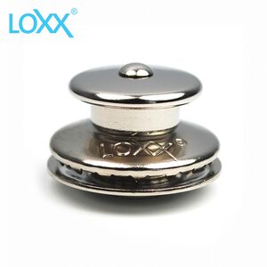 LOXX E-NICKEL-XL 安全背帶扣 鍍鉻銀色 (厚背帶款)【敦煌樂器】