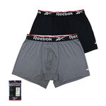 Reebok男絲滑莫代爾平口褲, , large