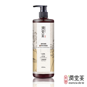 [茶寶]潤覺茶 鎖色強韌茶籽洗髮露 400ml