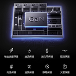 Mcdodo CH011 Gan mini Charger 100W 2C1A, , large