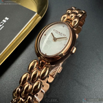 [星晴錶業]COACH手錶,22mm28mm,CH00267白色幾何立體圖形錶面玫瑰金色錶殼玫瑰金色精鋼錶帶款, , large