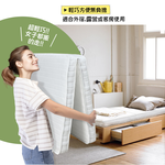 Double fold storage 10cm independent tube mattress single 3 feet, , large