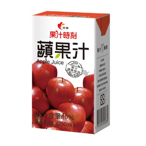 光泉果汁時刻蘋果汁TP-250ml