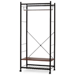 《C&B》Justice移動式置物衣櫥架-寬75cm(衣櫥架/掛衣架/室內衣架/台灣生產), , large