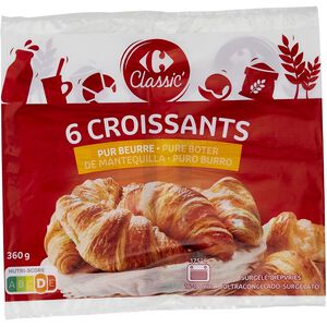C-Frozen Croissants 6 pcs
