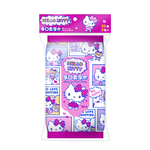 [寶富華]Hello Kitty 手口柔濕巾 10抽×3包 交叉網眼布(不易起毛、擦拭後不留下纖維殘渣) (添加木醣醇、請注意勿使用於犬貓), , large