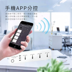 [HANLIN] RH-M401 智能 WIFI 萬用孔開關插座 延長線 延長插座 4孔 3USB 智慧插座 wifi連線 電力監控 遠端控制, , large