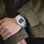 CASIO 卡西歐 G-SHOCK 大理石紋 太陽能方形女錶 GMS-S5600RT-7, , large