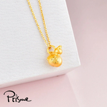 【Prisme Gold】黃金項鍊 福氣葫蘆 鍊墜項鍊 (金重：約0.02錢±0.01), , large