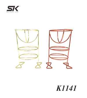 SKB萬用三層金屬收納架(金)-SKB1141G