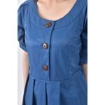 (S) lala氣質藍色洋裝二手衣, , large