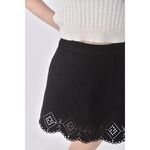 (S) lovfeeA字黑色短裙二手衣, , large