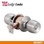 喇叭鎖 鋁門鎖 門鎖 幸福牌 1000型 喇叭鎖 房門鎖 LK1000 裝置距離60mm/85mm 圓柱型鎖玄關, , large