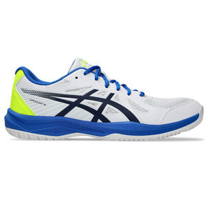 [秉宸] ASICS UPCOURT 6 排球鞋 白藍 1071A104-103