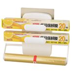 【H&R安室家】多功能無痕三層紙巾/保鮮膜收納架 KRF04, , large