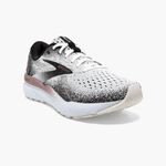 Brooks Ghost 16 女 慢跑鞋 運動 休閒 輕量 支撐 緩衝 彈力 白 黑 [1204071B105], , large