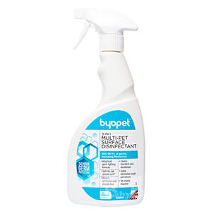 【倆寶貝精品館】英國Byopet 寵物抗菌  3合1除臭清潔噴劑500ml-8008ｘ3入