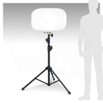 LED balloon light, no glare, provides lighting for work and play, lightweight design, illuminates the night, construction sites, outdoors and emergency rescue CSP balloon light, , large