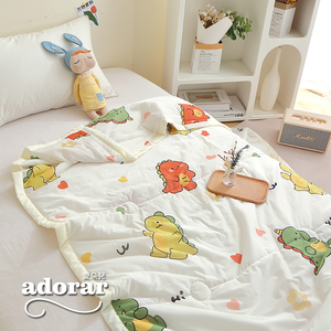 Adorar《哈囉熊》夏季瞬涼冷感冰冰被150*200cm