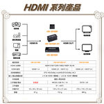 昌運監視器 HD-401SW-S1 4K HDMI 四進一出影像切換器 支持3D影像格式, , large