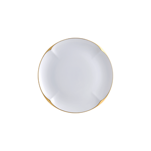 LEGLE - Ruyi Round Plate - Gold Edge 16cm