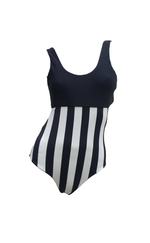 QXHEE.T.Made in Taiwan. Boxer vest swimsuit, , large