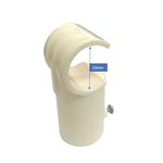 【雙手萬能】四桿曬衣架專用配件C型桿套26mm-4入, , large