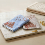 [Kaimei Cotton Industry] Randomly excellent pure cotton untwisted yarn absorbent children's towel/bath towel/face towel-Punk Bear, , large