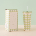 Knit To Be Collection-Stainless Steel Straw Cup 710ML, , large