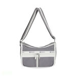 LeSportsac Small Everyday Bag 小型斜背包 -滾邊寧靜灰, , large
