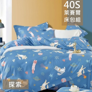 【愛神】40支天絲萊賽爾<探險>涼被