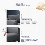 【Hampton 漢汀堡】凱克單人皮沙發, , large