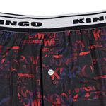 KINGO-大尺碼-男 排汗 平口彈性內褲-酒紅-443902, , large