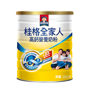 桂格全家人高鈣奶粉 2kg