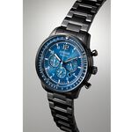 CITIZEN 星辰 光動能紳士計時手錶-黑x藍 CA4505-80L 【情人節推薦款】, , large
